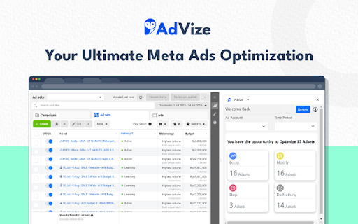 AdVize - Chrome Extension