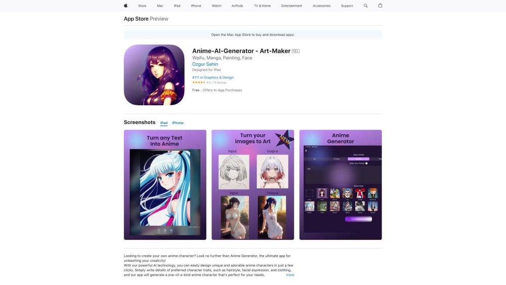 Anime Character Creator