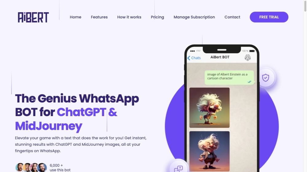 AiBERT: The Genius WhatsApp Bot for ChatGPT and Midjourney