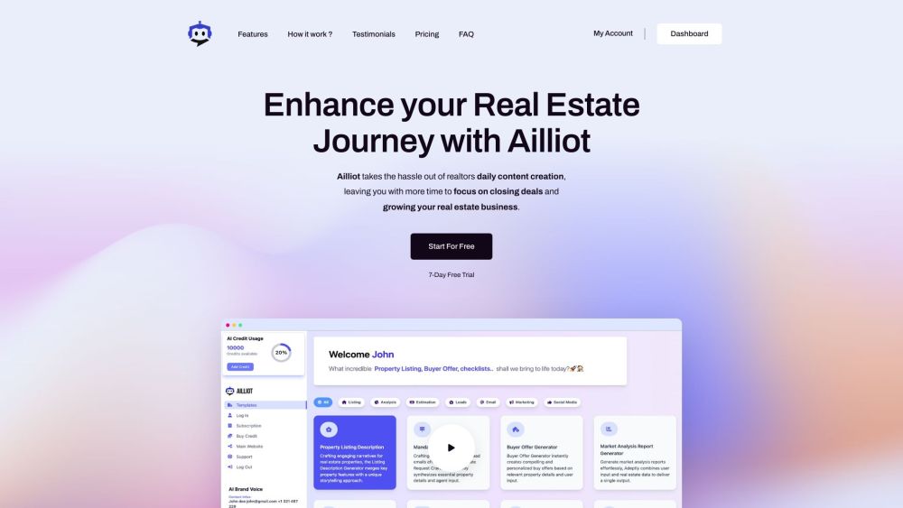 Ailliot Real Estate AI Assistant