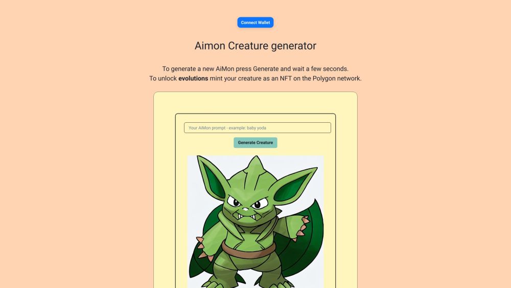 AiMon NFT Generator