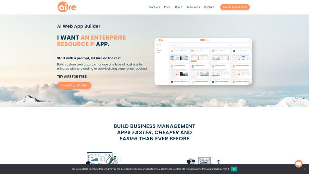 Aire AI App Builder