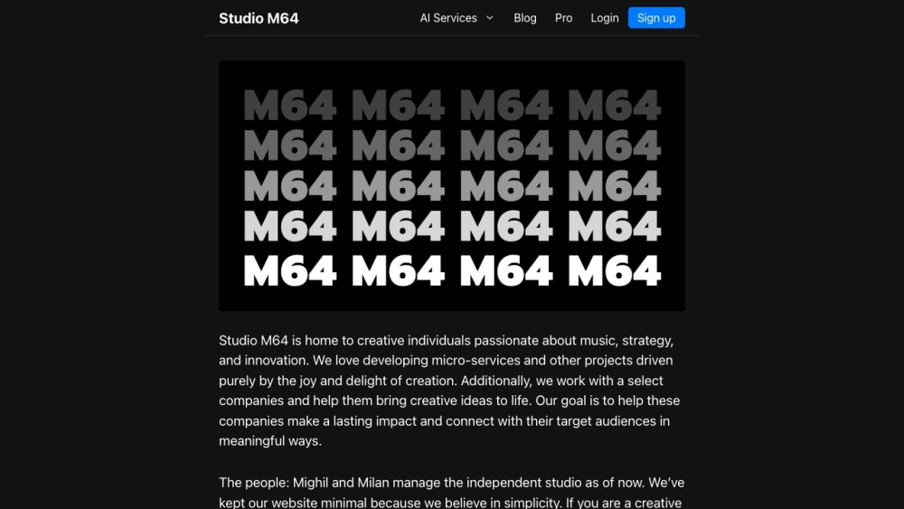 Studio M64