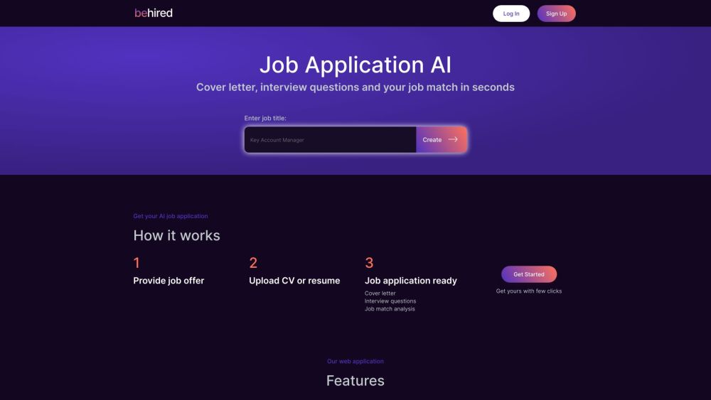 Behired | Job Application AI