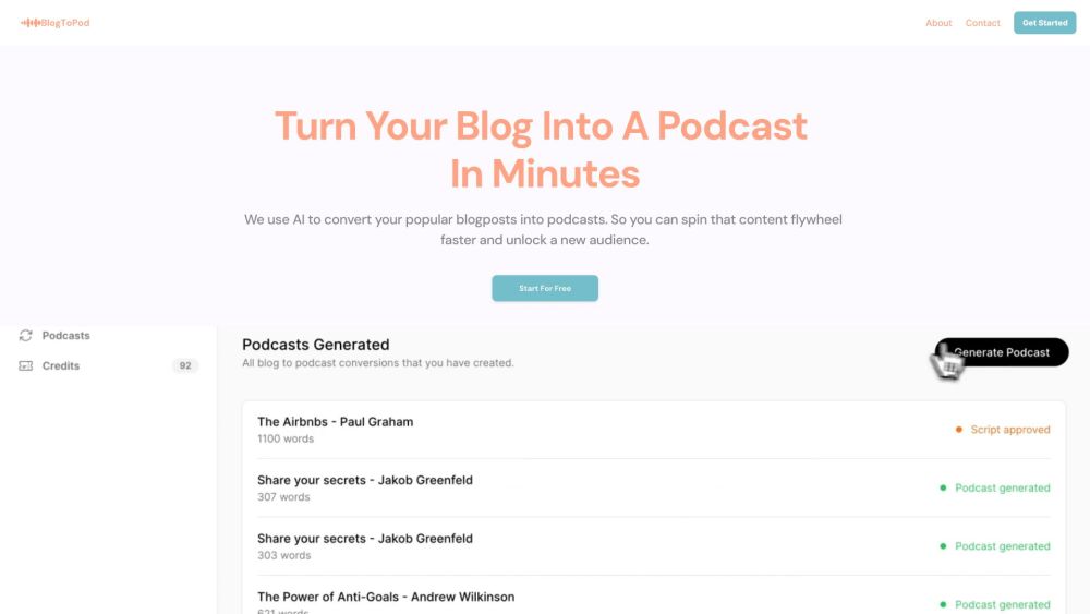 BlogToPod