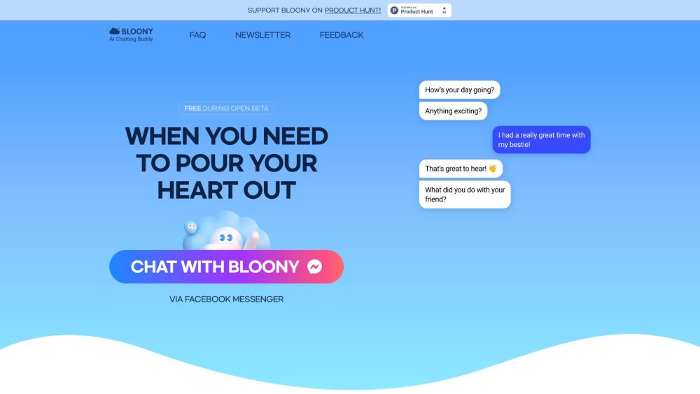 BLOONY - AI Chatting Buddy