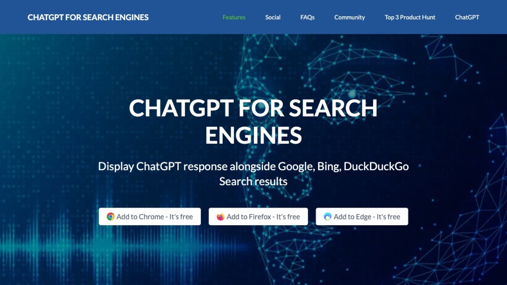 ChatGPT for Search Engines - Chatonai