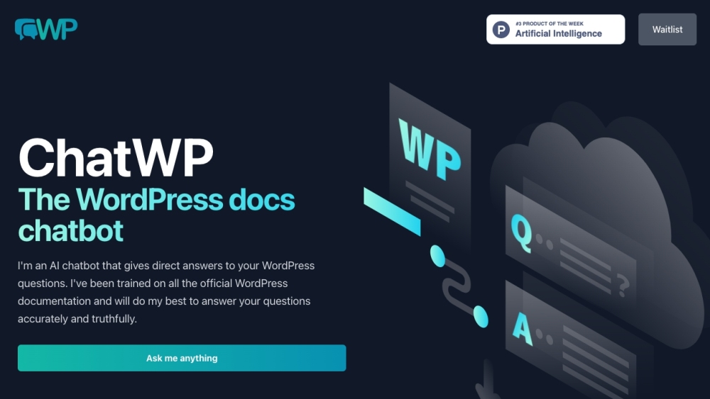 ChatWP - The WordPress docs chatbot