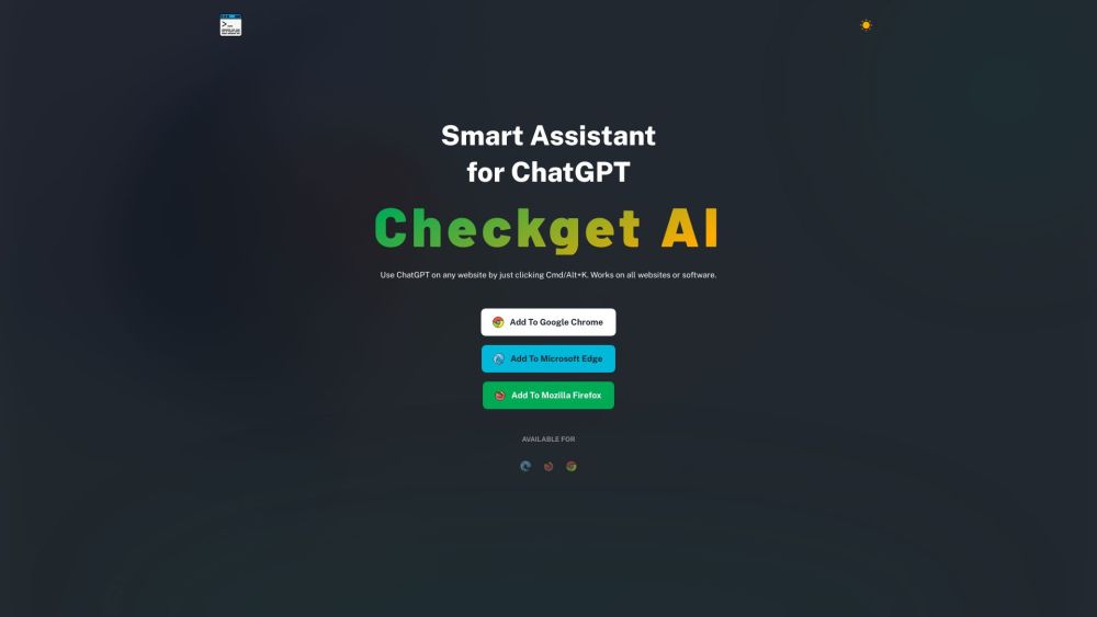 Checkget - Smart Assistant for ChatGPT