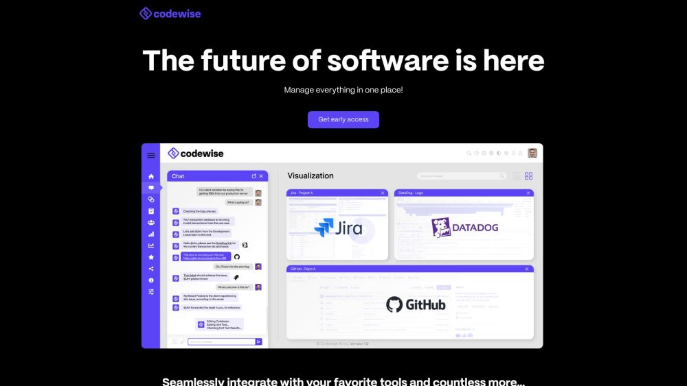 Codewise: AI Powered Software Developer Tool