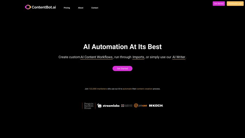 ContentBot - AI Content Automation and Workflows