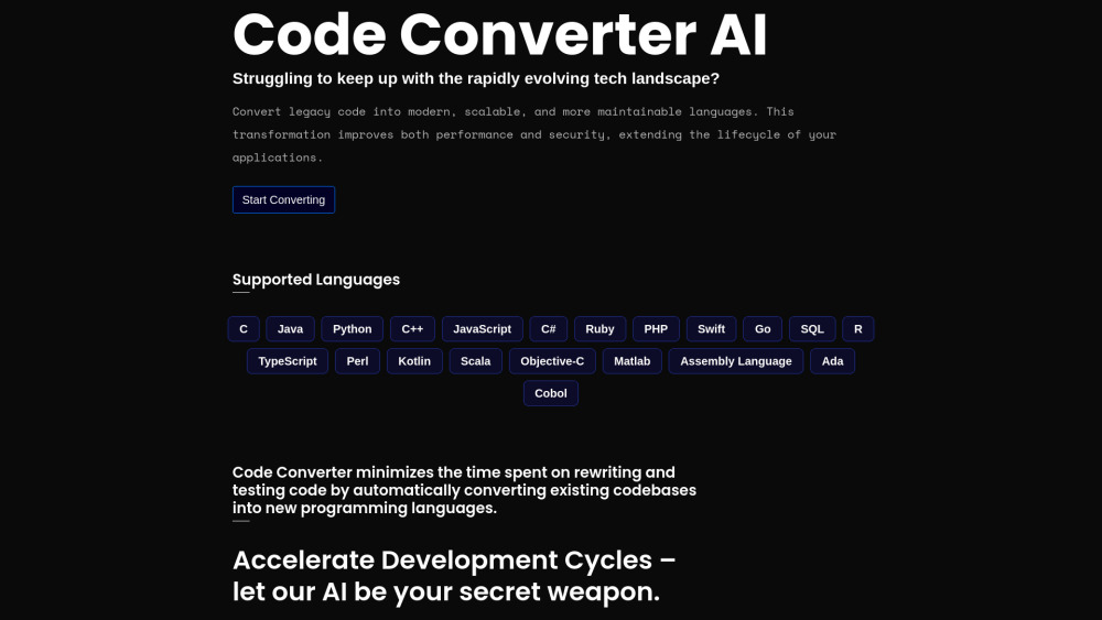 Code Converter AI