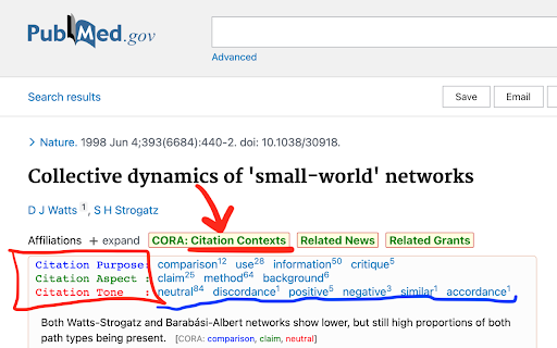 PubMed Citation Context Analyzer - Chrome Extension