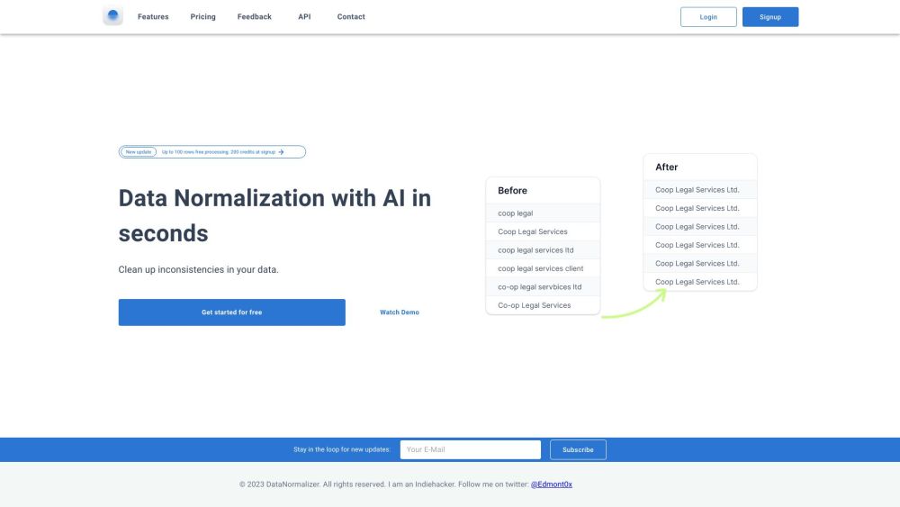 Data Normalizer