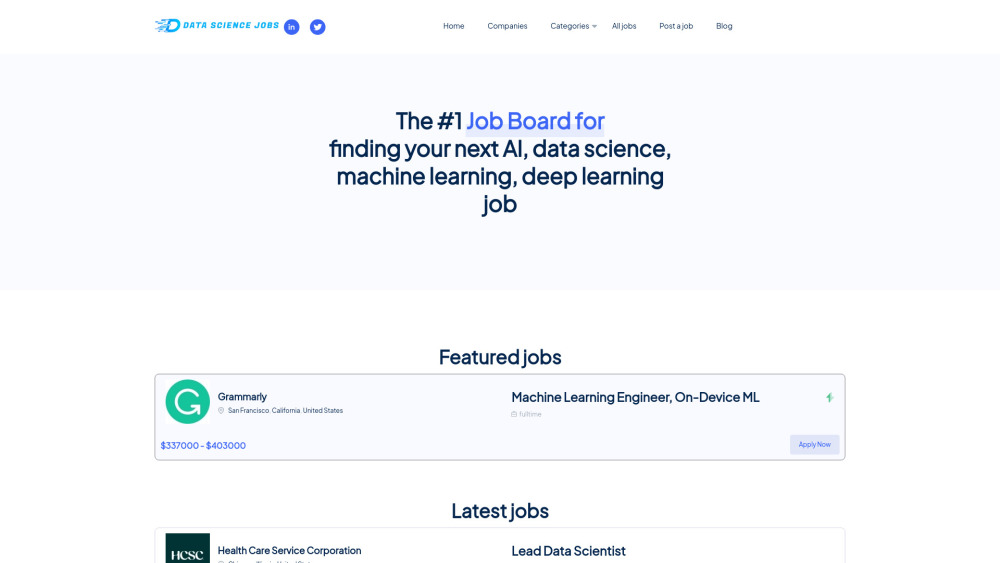 Data Science Jobs