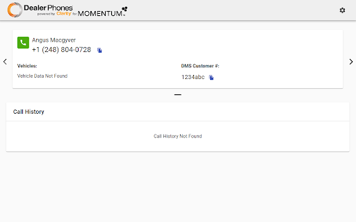 Momentum CRM - Chrome Extension