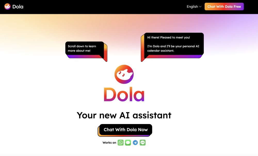 Dola - AI Calendar Assistant