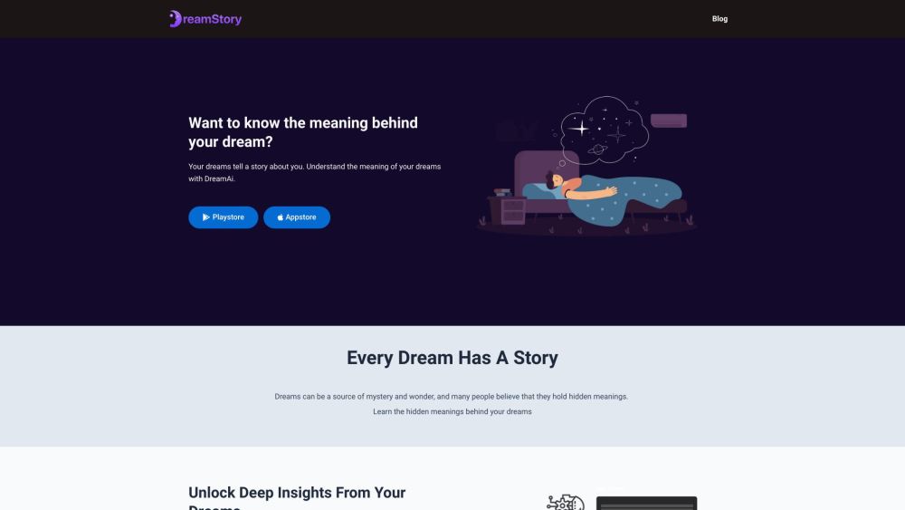 DreamStory - Dream Meaning and Analysis App powered by AI