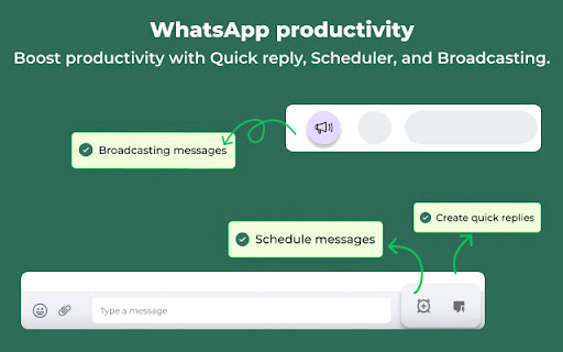 WhatsApp Web Scheduler - Chrome Extension