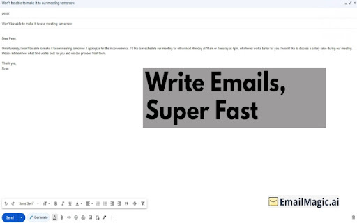 EmailGenius - Chrome Extension