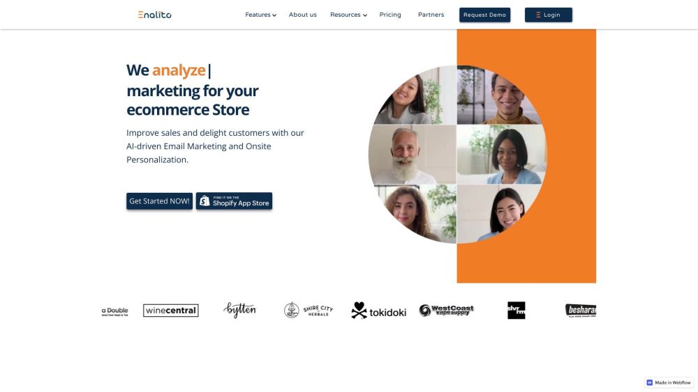 Enalito - A better Marketing Experience for your eCommerce business