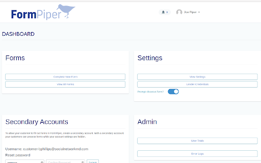 FormPiper - Chrome Extension