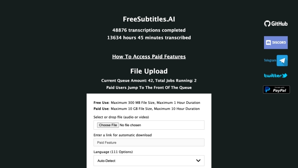 FreeSubtitles.AI