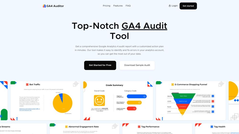 GA4 Auditor - Google Analytics 4 Audit Tool