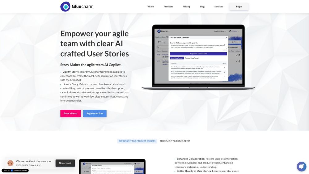 Gluecharm | Story Maker &amp; More