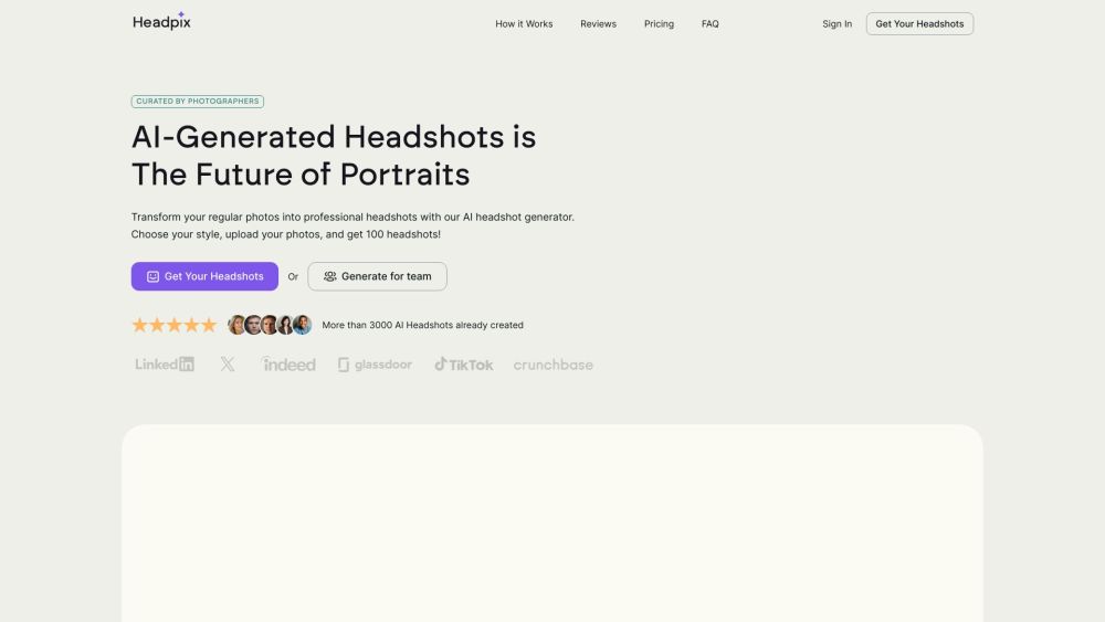 Headpix - Professional AI Headshot Generator