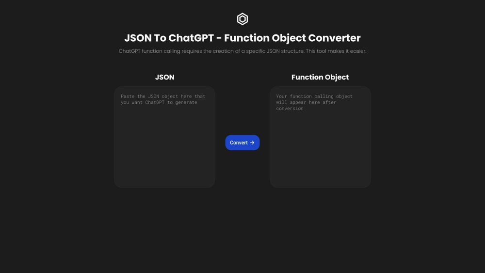 JSON To ChatGPT