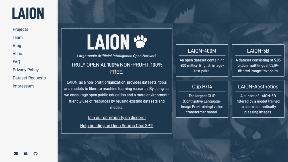 LAION - Large-scale Artificial Intelligence Open Network