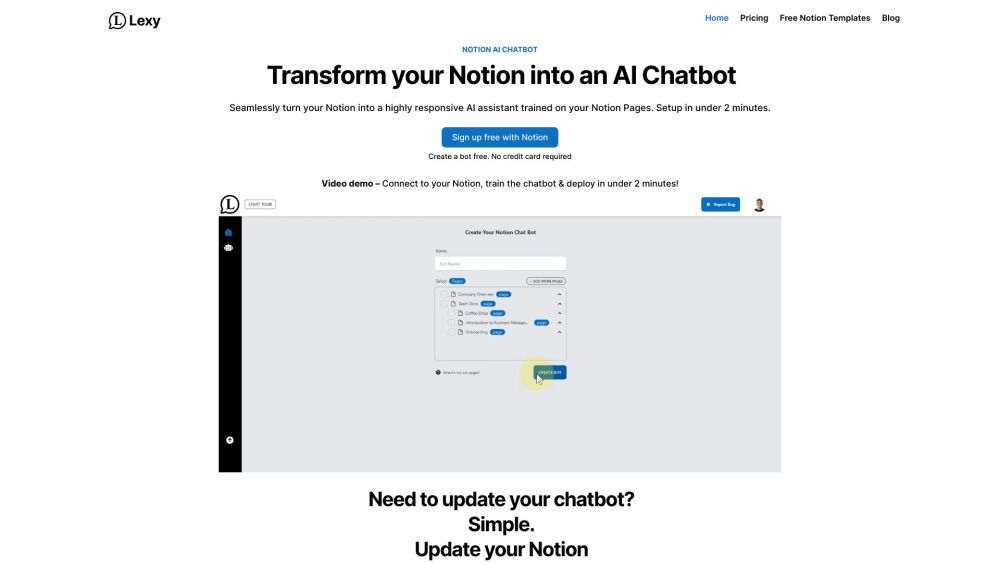 Notion Chatbot