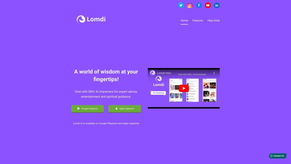 Lomdi AI Chatbots