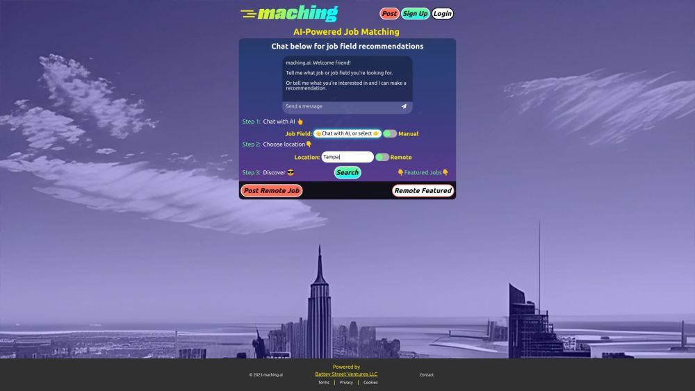 maching.ai - AI-Powered Job Matching