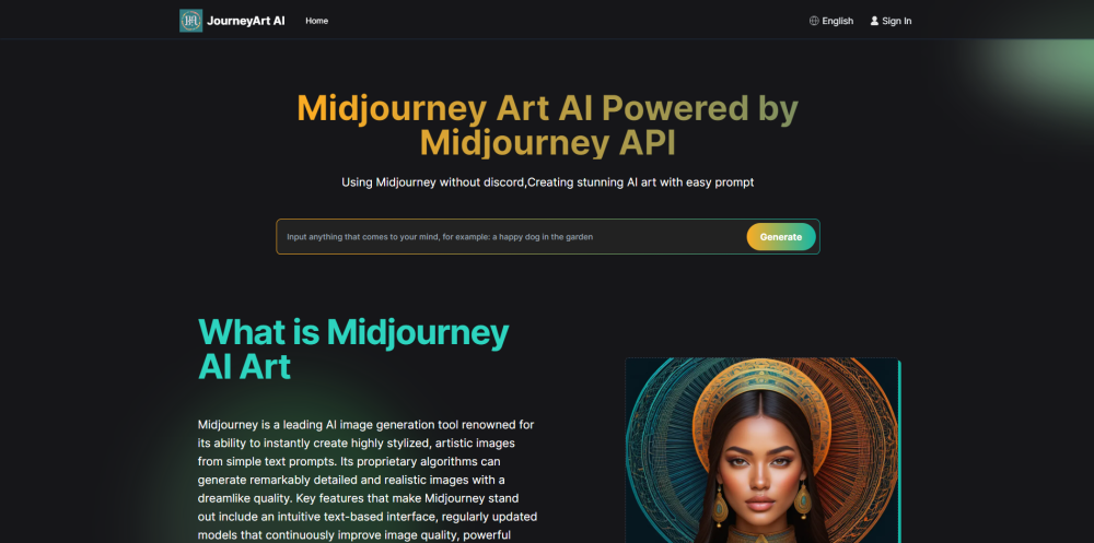 Midjourney Art AI