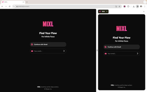 Mixl - Chrome Extension