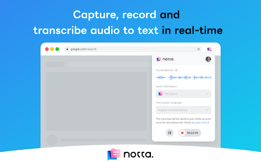 Notta - Chrome Extension