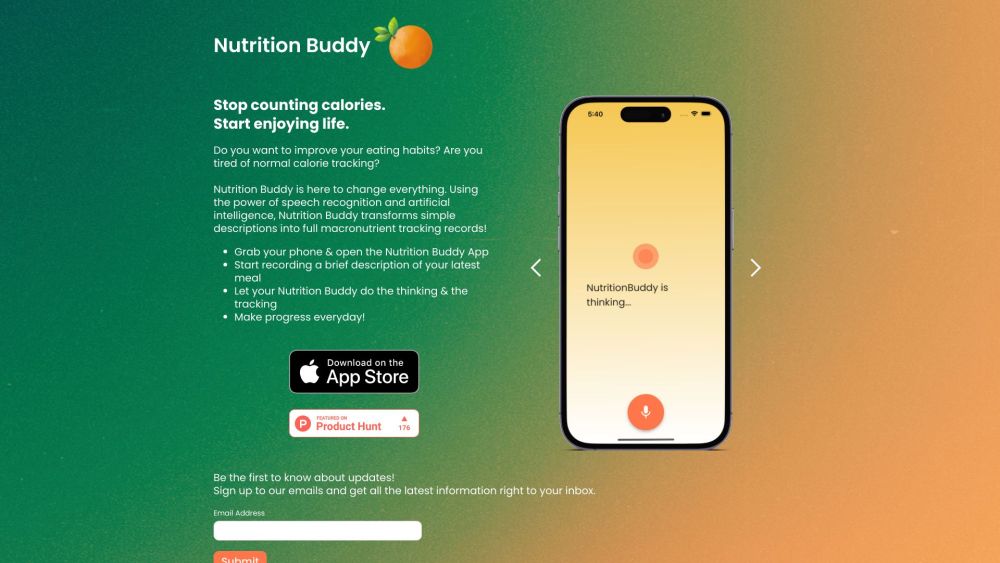 Nutrition Buddy App