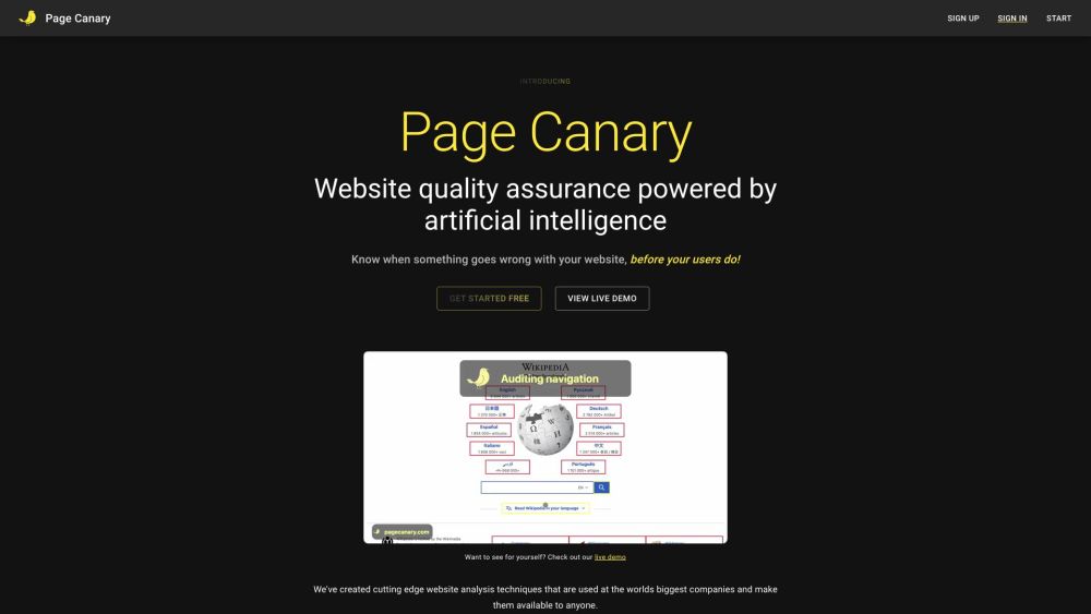 Page Canary