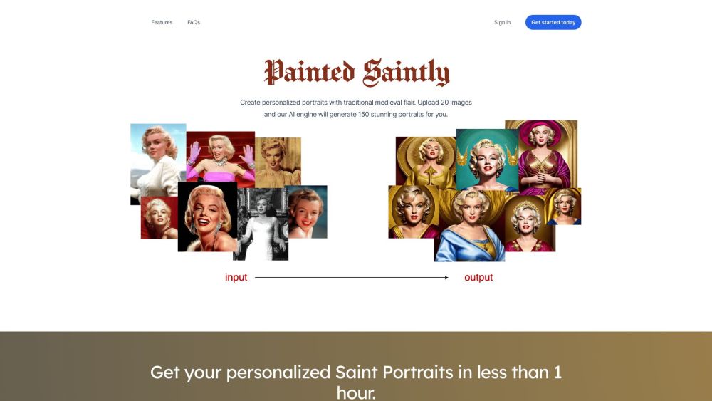 Painted Saintly