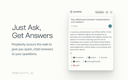 Perplexity - Chrome Extension