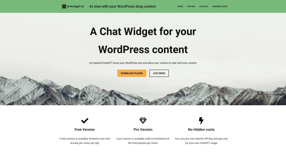 AI Chat with WordPress