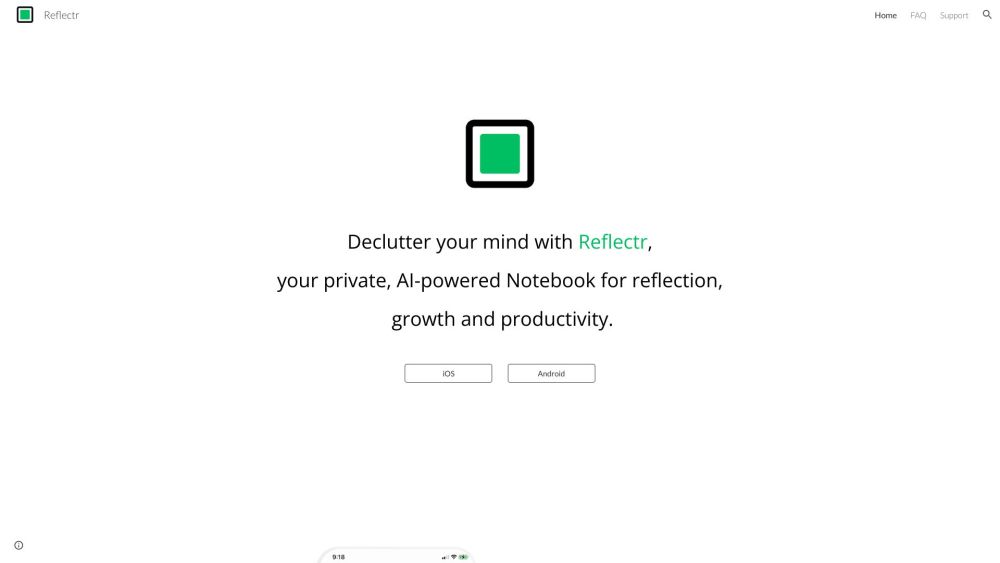 Reflectr AI Journal &amp; Notebook