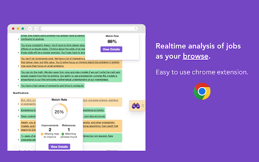 JobSeeker AI - Chrome Extension