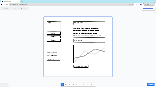 Sketch2Code - Chrome Extension