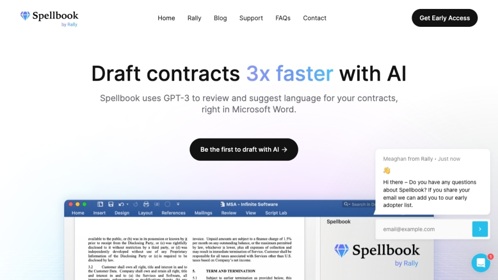 Spellbook - AI Contract Drafting &amp; Review