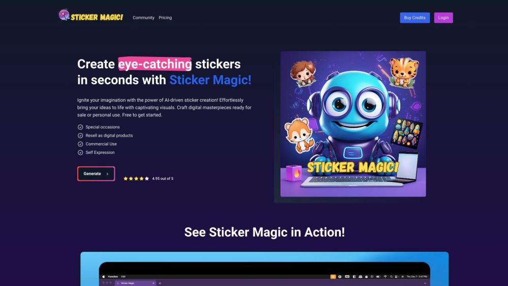 Sticker Magic