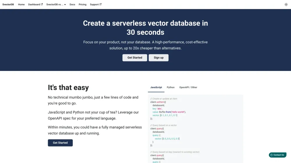 SvectorDB