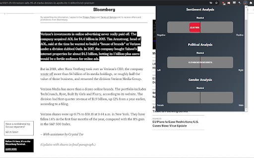 Text Highlight Analyzer - Chrome Extension